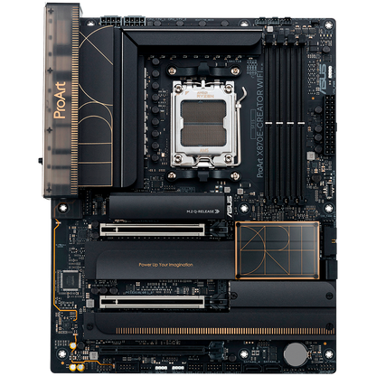 ASUS PROART X870E-CREATOR WIFI AM5 ATX professional MB - AMD X870E 4xDIMM DDR5 4xM.2 4xSATA PCIe 5.0 10Gb + 2.5Gb Ethernet WiFi 7 + Bluetooth 1xHDMI 2xUSB4 40Gbps ports (USB Type-C) with Aura Sync - image 2
