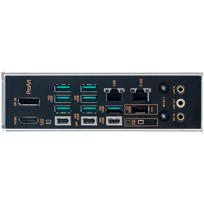 ASUS PROART X870E-CREATOR WIFI AM5 ATX professional MB - AMD X870E 4xDIMM DDR5 4xM.2 4xSATA PCIe 5.0 10Gb + 2.5Gb Ethernet WiFi 7 + Bluetooth 1xHDMI 2xUSB4 40Gbps ports (USB Type-C) with Aura Sync - image 3