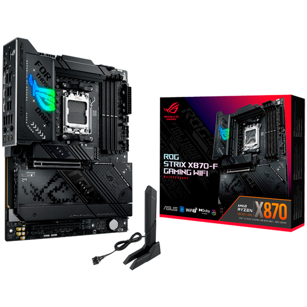 ASUS ROG STRIX X870-F GAMING WIFI ATX AM5 DDR5 - product photo