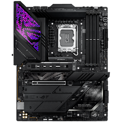 ASUS ROG STRIX Z890-E GAMING WIFI LGA1851 ATX gaming MB - Intel Z890 4xDIMM DDR5 7xM.2 4xSATA PCIe 5.0 5Gb Ethernet WiFi 7 + Bluetooth 1xDisplayPort 1xHDMI 2xIntel Thunderbolt 4 ports (USB Type-C) with Aura Sync - image 2