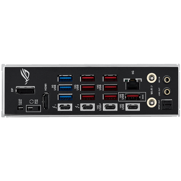 ASUS ROG STRIX Z890-E GAMING WIFI LGA1851 ATX gaming MB - Intel Z890 4xDIMM DDR5 7xM.2 4xSATA PCIe 5.0 5Gb Ethernet WiFi 7 + Bluetooth 1xDisplayPort 1xHDMI 2xIntel Thunderbolt 4 ports (USB Type-C) with Aura Sync - image 3