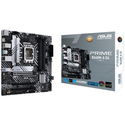 ASUS PRIME B660M-A D4-CSM LGA1700 mATX MB