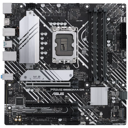 ASUS PRIME B660M-A D4-CSM LGA1700 mATX MB – alternate product view 2