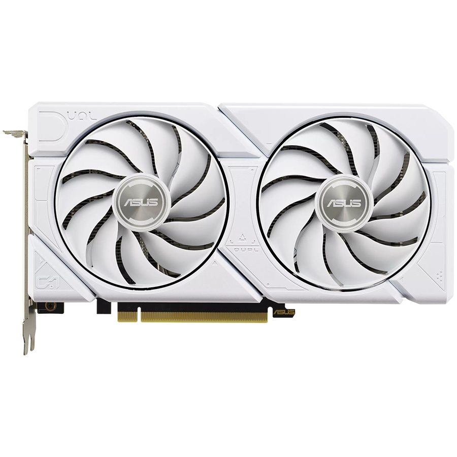 ASUS Dual GeForce RTX 4060 EVO White OC Edition 8GB GDDR6 – alternate product view 2