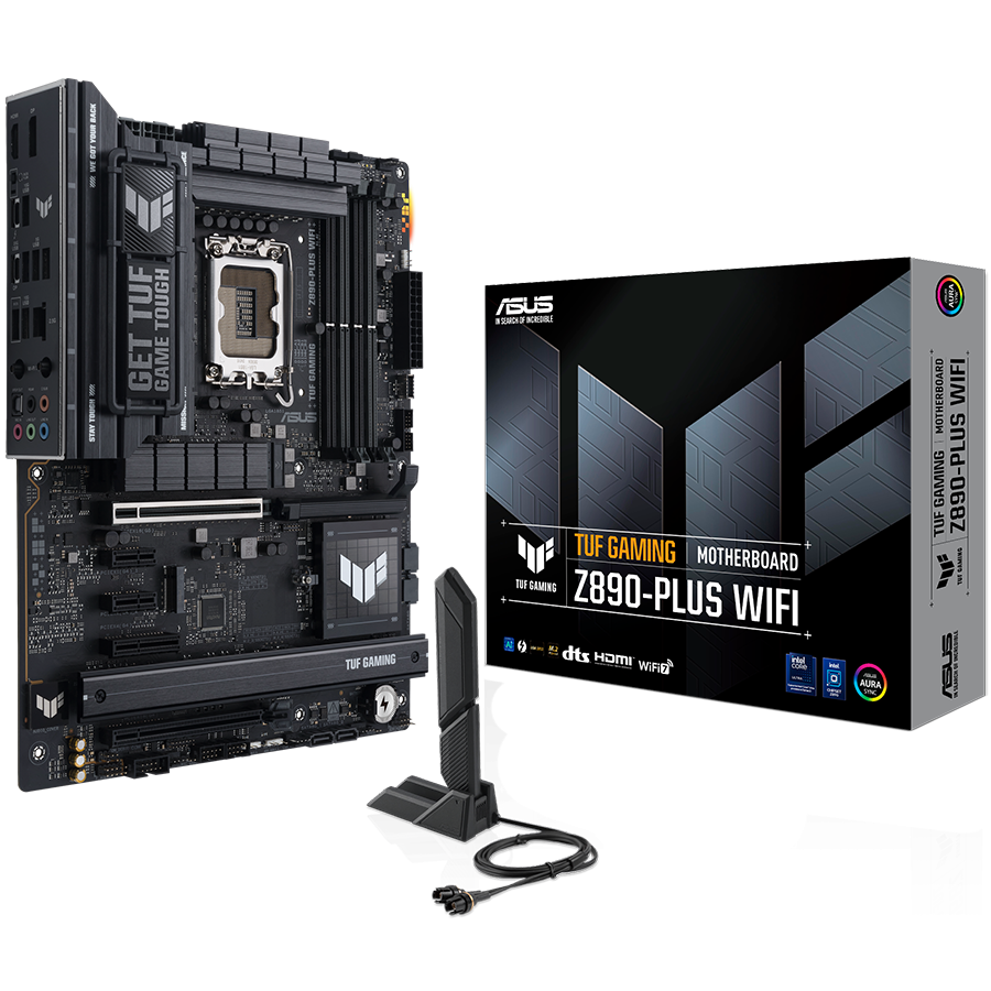 ASUS TUF GAMING Z890-PLUS WIFI ATX LGA1851 DDR5 - product photo