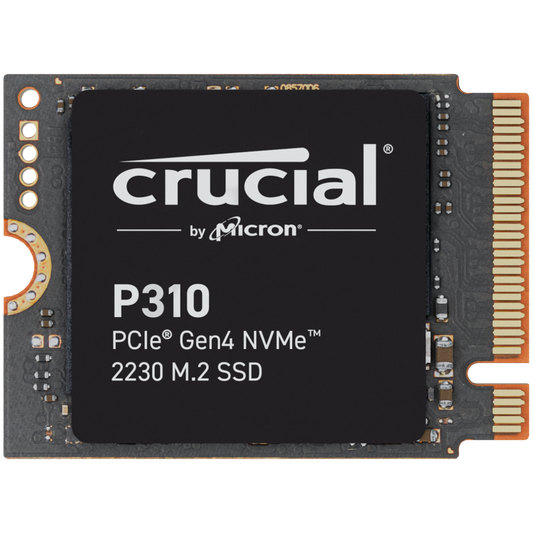 Crucial P310 1TB PCIe Gen4 2230 NVMe M.2 SSD
