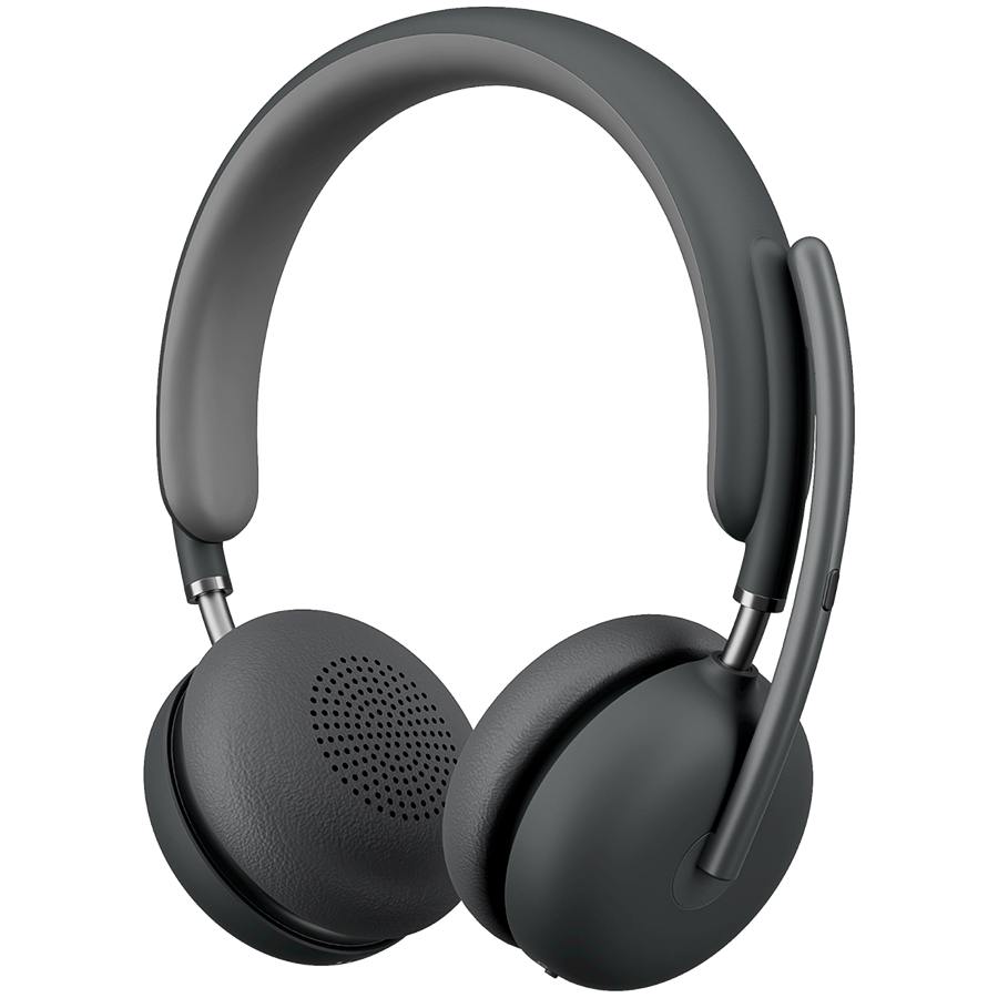 Logitech Zone Wireless 2 UC - Graphite,TEAMS - 2.4GHZ BT - No Stand – product photo