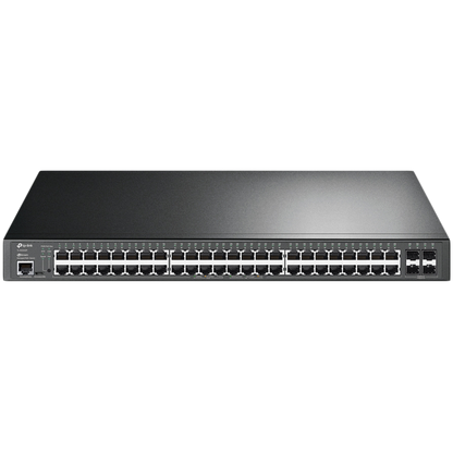 TP-Link SG3452P Omada 52-Port Gigabit L2+ Managed Switch with 48-Port PoE+, 48×Gigabit 802.3af – product photo