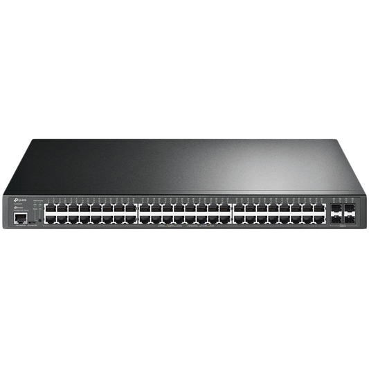 TP-Link SG3452P Omada 52-Port Gigabit L2+ Managed Switch with 48-Port PoE+, 48×Gigabit 802.3af – product photo