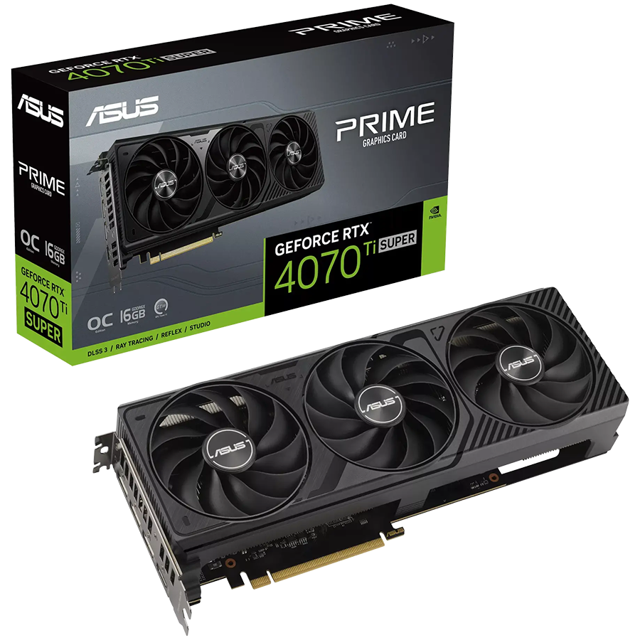 ASUS Prime GeForce RTX 4070 Ti SUPER OC Edition 16GB GDDR6X