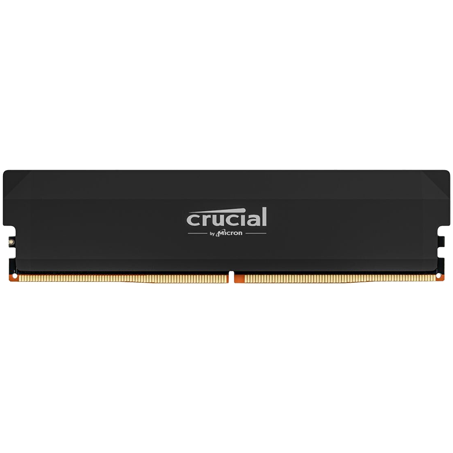 Crucial Pro OC 16GB DDR5-6400 UDIMM CL38 Black