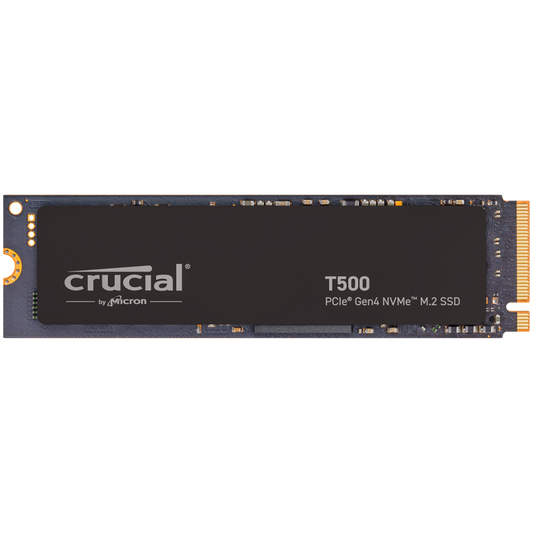 Crucial T500 4TB PCIe Gen4 NVMe M.2 SSD with heatsink