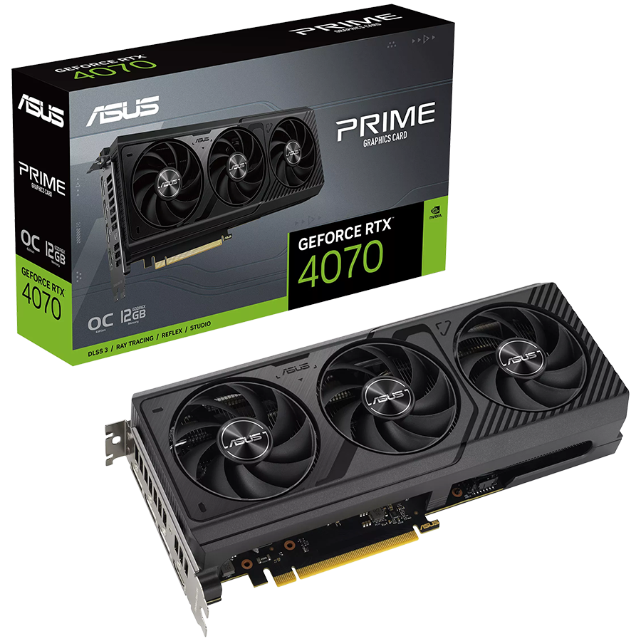 ASUS Prime GeForce RTX 4070 OC Edition 12GB GDDR6X
