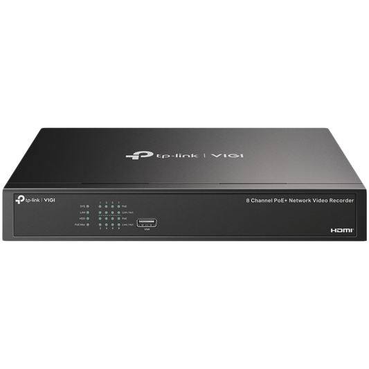 8 Channel PoE+ Network Video Recorder by TP-Link – product photo