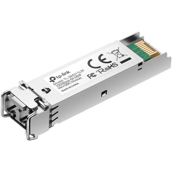 TP-Link SM311LM Omada 1000Base-SX MMF Mini GBIC Module, Multi-mode MiniGBIC module, Supports Digital – product photo