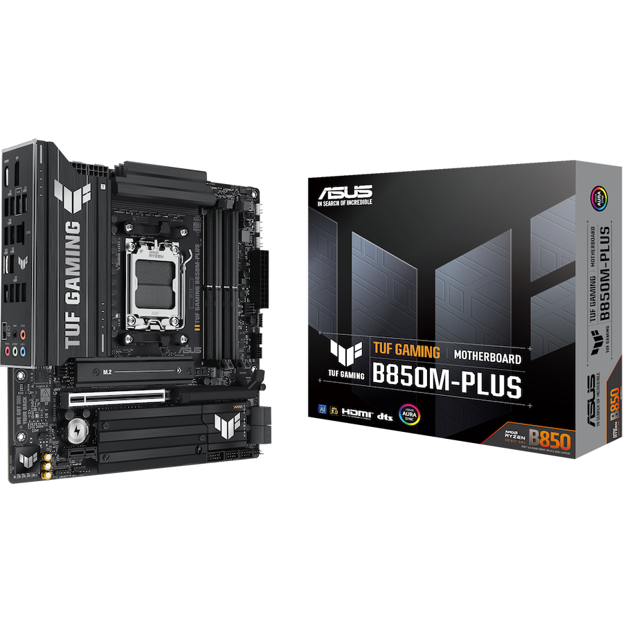 ASUS TUF GAMING B850M-PLUS mATX AM5 DDR5 - product photo