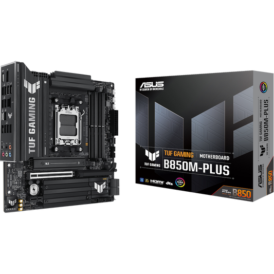 ASUS TUF GAMING B850M-PLUS mATX AM5 DDR5 - product photo