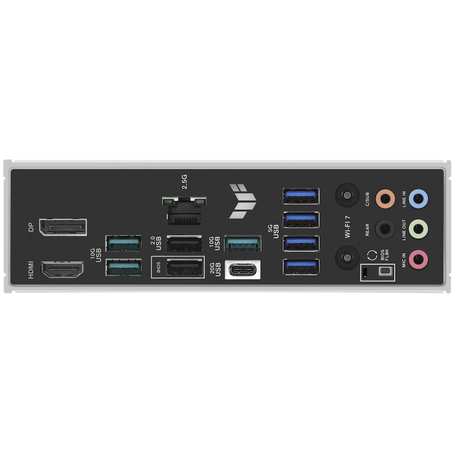 ASUS TUF GAMING B850-PLUS WIFI AM5 ATX gaming MB - AMD B850 4xDIMM DDR5 3xM.2 4xSATA PCIe 5.0 2.5Gb Ethernet WiFi 7 + Bluetooth 1xDisplayPort 1xHDMI with Aura Sync - image 3