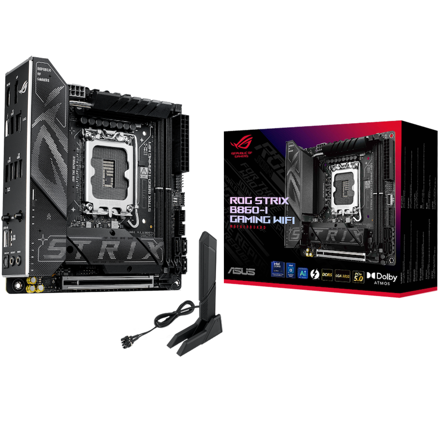 ASUS ROG STRIX B860-I GAMING WIFI mini-ITX LGA1851 DDR5 - product photo
