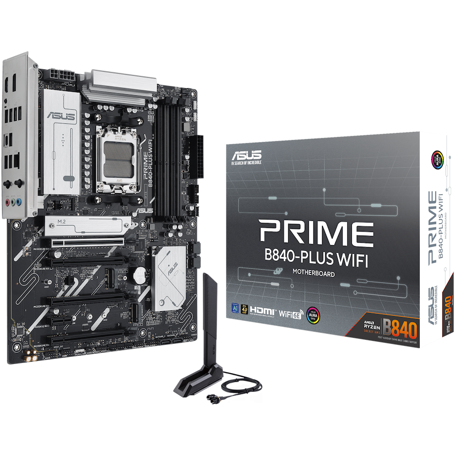 ASUS PRIME B840-PLUS WIFI ATX AM5 DDR5 - product photo