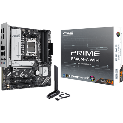 ASUS PRIME B840M-A WIFI mATX AM5 DDR5 - product photo