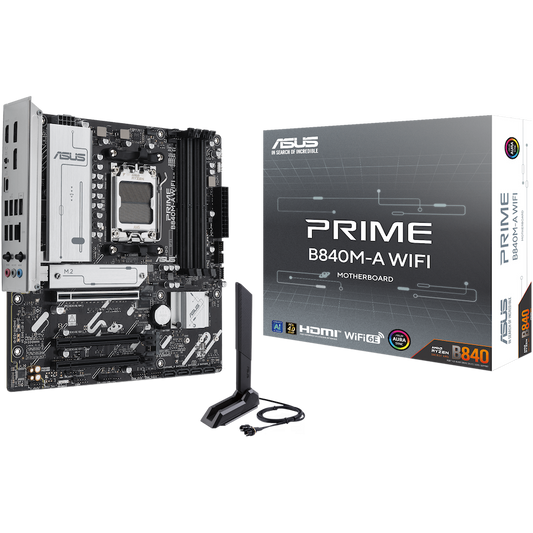 ASUS PRIME B840M-A WIFI mATX AM5 DDR5 - product photo