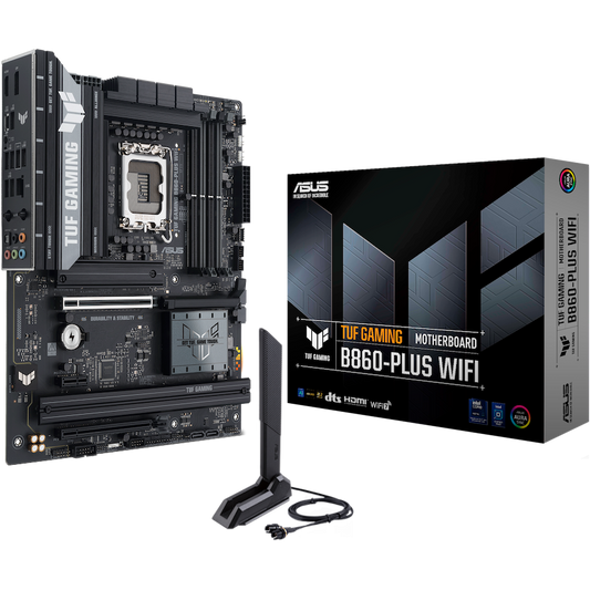 ASUS TUF GAMING B860-PLUS WIFI ATX LGA1851 DDR5 - product photo