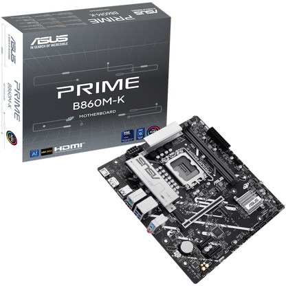 ASUS PRIME B860M-K mATX LGA1851 DDR5 - product photo