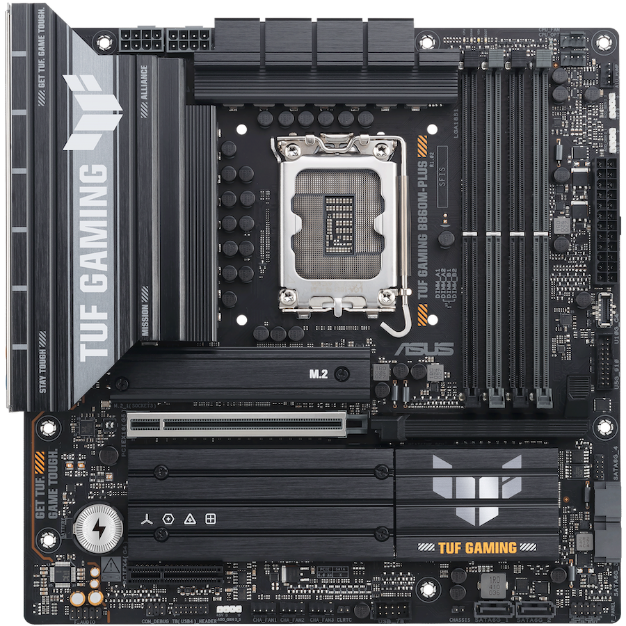 ASUS TUF GAMING B860M-PLUS mATX LGA1851 DDR5 - product photo