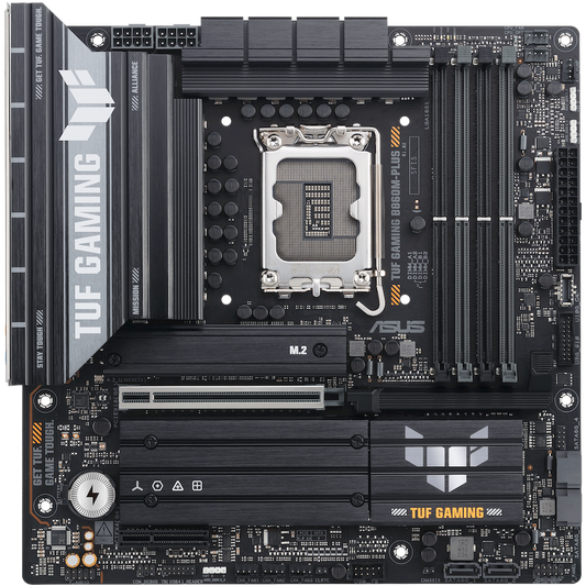 ASUS TUF GAMING B860M-PLUS mATX LGA1851 DDR5 - product photo