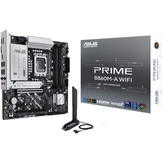 ASUS PRIME B860M-A WIFI mATX LGA1851 DDR5 - product photo