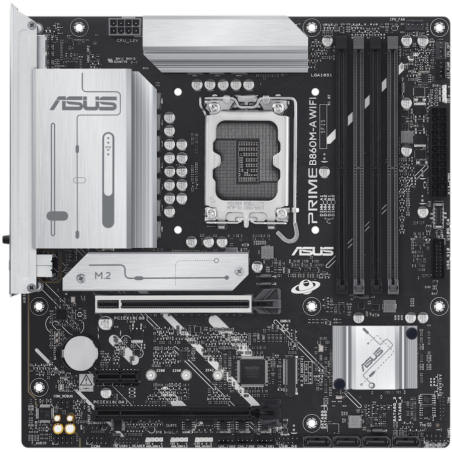 ASUS PRIME B860M-A WIFI mATX LGA1851 DDR5 - image 2