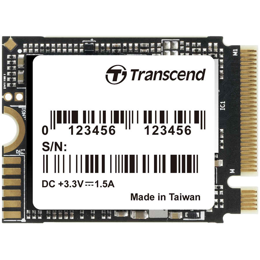 Transcend 1TB, M.2 2230,PCIe Gen4x4, NVMe, 3D TLC