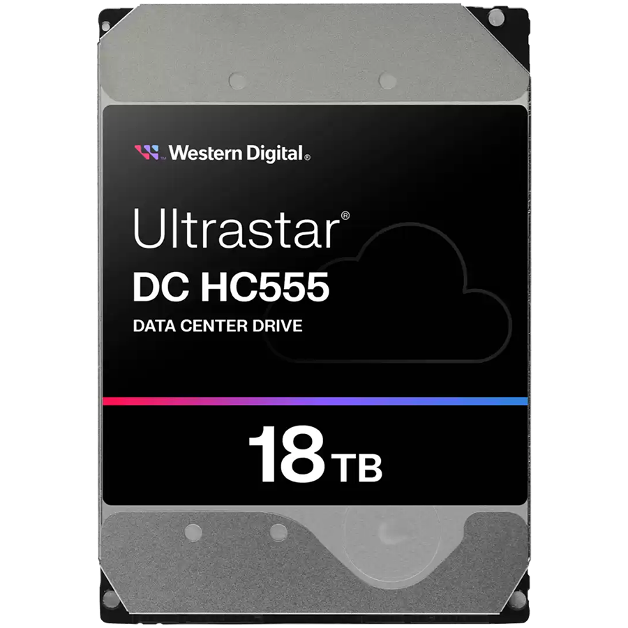 HDD Server WD/HGST ULTRASTAR DC HC555 (3.5'', 18TB, 512MB, 7200RPM, SATA 6Gb by Western Digital – product photo
