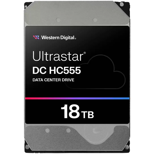 HDD Server WD/HGST ULTRASTAR DC HC555 (3.5'', 18TB, 512MB, 7200RPM, SATA 6Gb by Western Digital – product photo