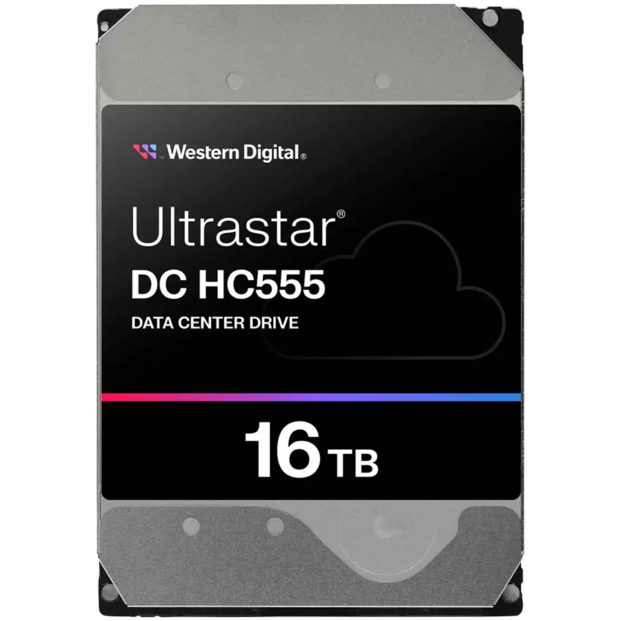 HDD Server WD/HGST ULTRASTAR DC HC555 (3.5’’, 16TB, 512MB, 7200RPM, SAS 12Gb by Western Digital – product photo