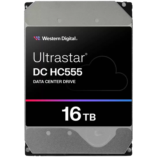 HDD Server WD/HGST ULTRASTAR DC HC555 (3.5’’, 16TB, 512MB, 7200RPM, SAS 12Gb by Western Digital – product photo