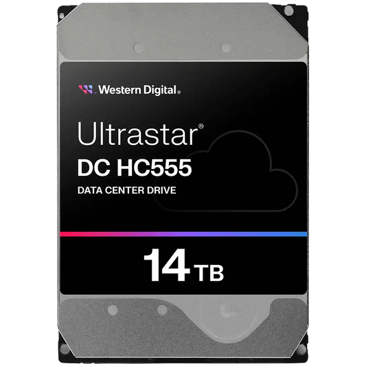 HDD Server WD/HGST ULTRASTAR DC HC555 (3.5'', 14TB, 512MB, 7200RPM, SATA 6Gb by Western Digital – product photo