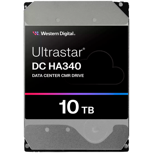 HDD Server WD/HGST ULTRASTAR DC HA340 (3.5'', 10TB, 256MB, 7200RPM, SATA 6Gb by Western Digital – product photo