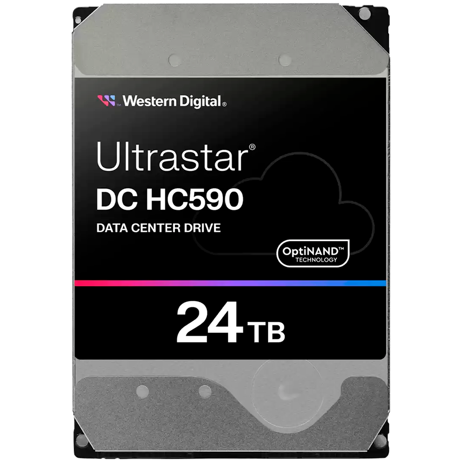 HDD Server WD ULTRASTAR DC HC590 (3.5",24TB,512MB,7200RPM,SAS) SKU: 0F59373 by Western Digital – product photo