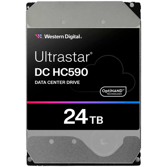HDD Server WD ULTRASTAR DC HC590 (3.5",24TB,512MB,7200RPM,SAS) SKU: 0F59373 by Western Digital – product photo