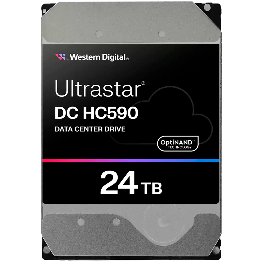 HDD Server WD/HGST ULTRASTAR DC HC590 (3.5'', 24TB, 512MB, 7200RPM, SATA 6Gb by Western Digital – product photo