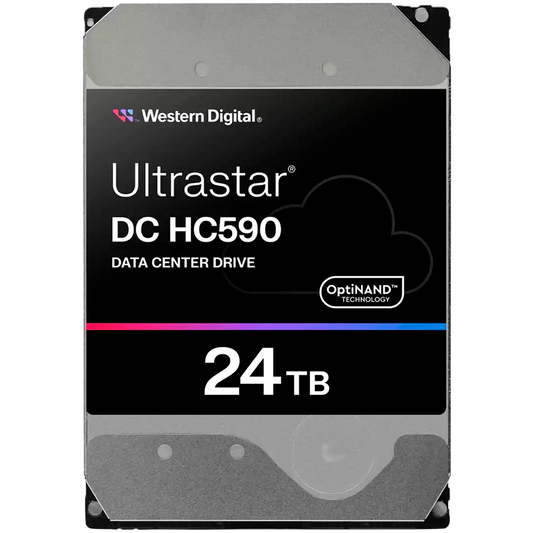 HDD Server WD/HGST ULTRASTAR DC HC590 (3.5'', 24TB, 512MB, 7200RPM, SATA 6Gb by Western Digital – product photo