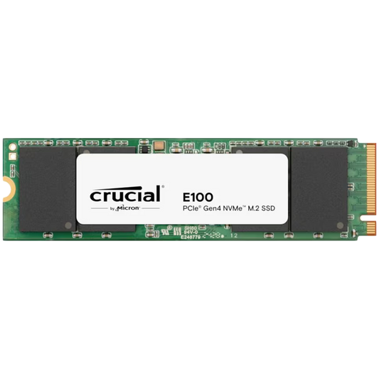 Crucial E100 480GB PCIe Gen4 2280 NVMe M.2 SSD