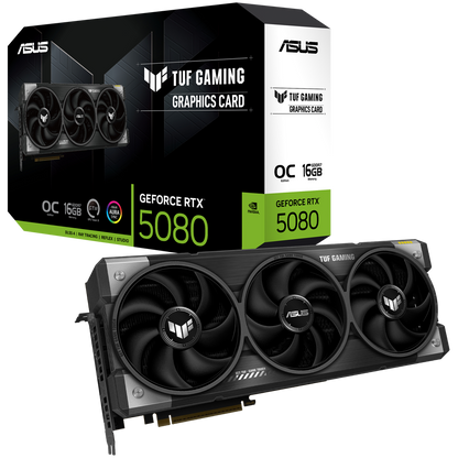 ASUS TUF Gaming GeForce RTX 5080 OC Edition 16GB GDDR7