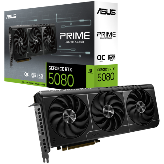 ASUS Prime GeForce RTX 5080 OC Edition 16GB GDDR7