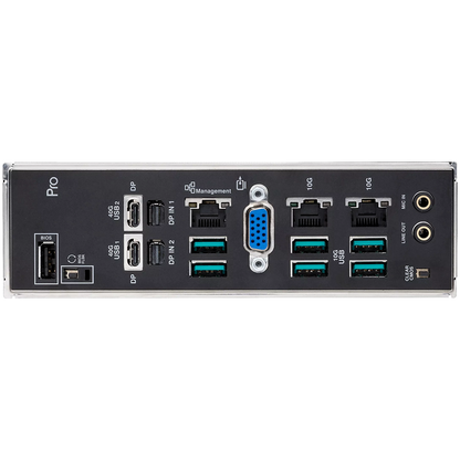 ASUS PRO WS WRX90E-SAGE SE sTR5 EEB workstation MB – alternate product view 3