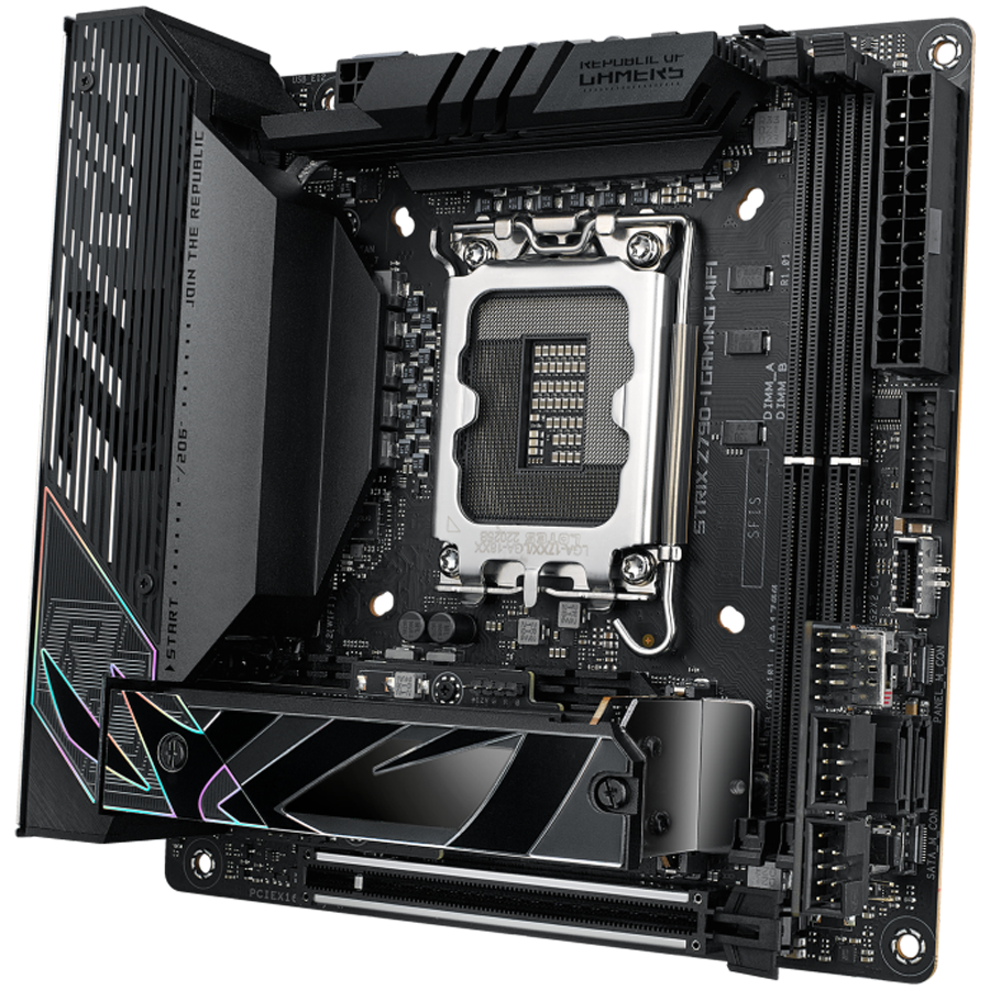 ASUS - ROG STRIX Z790-I GAMING WIFI – alternate product view 2