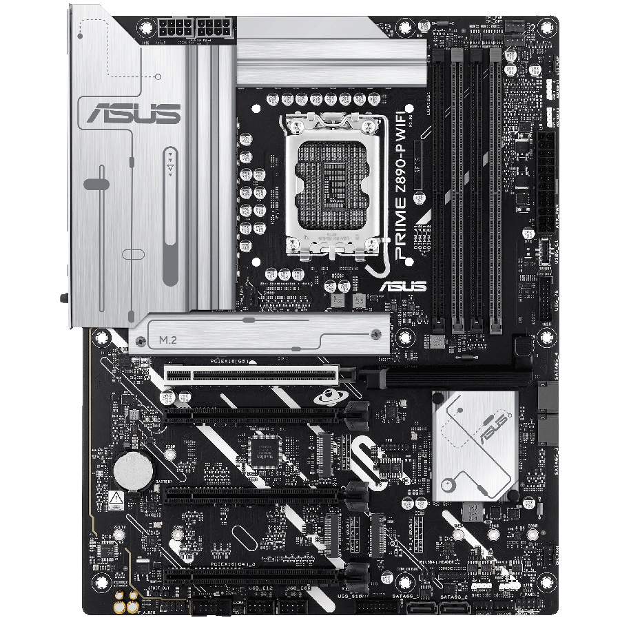 ASUS PRIME Z890-P WIFI ATX LGA1851 DDR5 – alternate product view 2