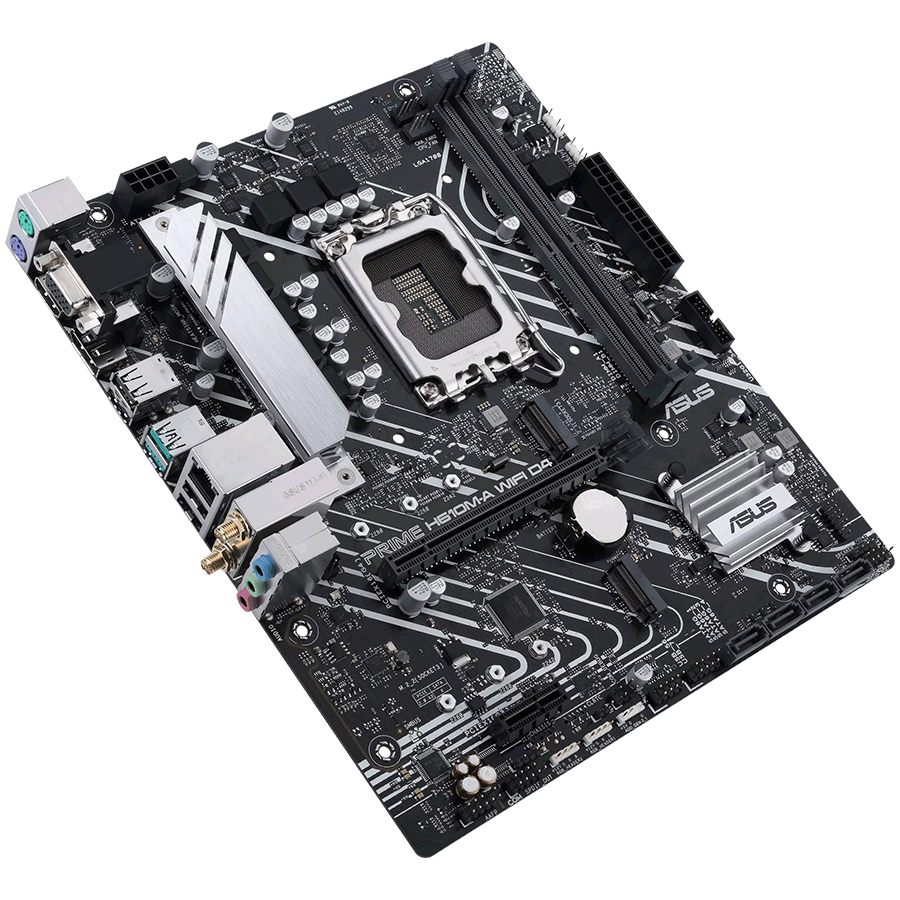 PRIME H610M-A WIFI D4//LGA1700 H610 M.2 DP HDMI WIFI5 AURA M – alternate product view 2